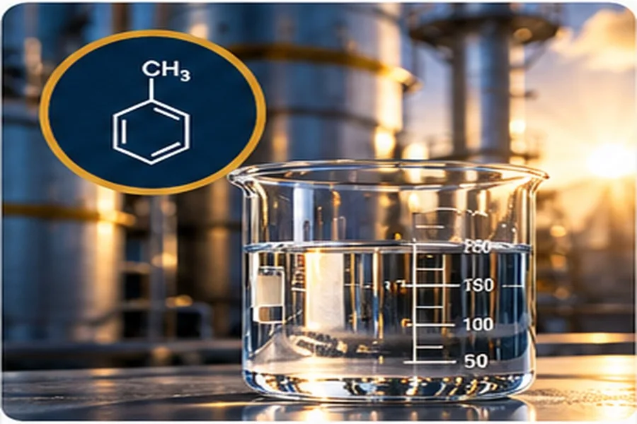 Illustration d’un environnement de fabrication utilisant des solvants aromatiques